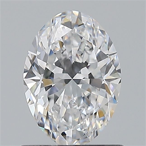 Picture of Natural Diamond 0.71 Carats, Oval with  Cut, D Color, VVS2 Clarity and Certified by GIA