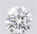 Lab Grown Diamond 3.06 Carats, Round with Ideal Cut, D Color, VVS2 Clarity and Certified by IGI