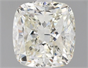 Natural Diamond 1.02 Carats, Cushion with  Cut, K Color, VS1 Clarity and Certified by GIA
