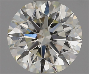 Picture of Natural Diamond 1.50 Carats, Round with Excellent Cut, L Color, SI2 Clarity and Certified by GIA