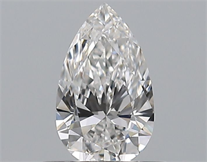 Foto Diamante Natural 0.50 quilates, De pera , Color E, claridad VS1 y certificado GIA de