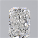 Diamante Natural 1.51 quilates, Radiante , Color F, claridad VS2 y certificado GIA
