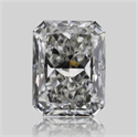 Natural Diamond 0.56 Carats, Radiant with  Cut, J Color, VS2 Clarity and Certified by GIA