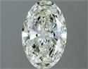Diamante Natural 1.31 quilates, Ovalado , Color J, claridad VVS2 y certificado IGI