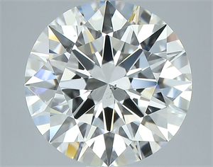 Foto Diamante Natural 2.01 quilates, Redondo , Color I, claridad SI1 y certificado GIA de