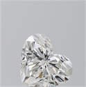 Natural Diamond 5.02 Carats, Heart with  Cut, G Color, VS2 Clarity and Certified by GIA