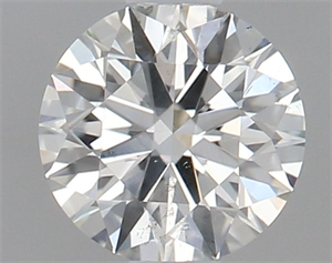 Picture of Natural Diamond 0.40 Carats, Round with Excellent Cut, I Color, SI1 Clarity and Certified by GIA