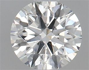 Picture of Natural Diamond 0.40 Carats, Round with Excellent Cut, I Color, SI1 Clarity and Certified by GIA