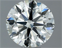 Diamante Natural 0.80 quilates, Redondo , Color I, claridad VVS2 y certificado IGI