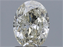 Natural Diamond 1.00 Carats, Oval with  Cut, J Color, VS2 Clarity and Certified by GIA