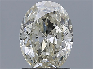 Picture of Natural Diamond 1.00 Carats, Oval with  Cut, J Color, VS2 Clarity and Certified by GIA