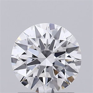 Picture of Lab Grown Diamond 1.05 Carats, Round with Ideal Cut, D Color, VVS2 Clarity and Certified by IGI