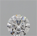 Natural Diamond 0.50 Carats, Round with Excellent Cut, E Color, VVS2 Clarity and Certified by GIA