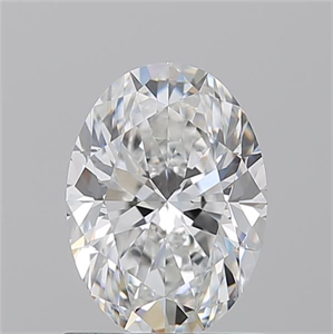 Picture of Natural Diamond 1.20 Carats, Oval with  Cut, E Color, VS2 Clarity and Certified by GIA
