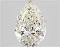 Natural Diamond 1.70 Carats, Pear with  Cut, K Color, VS1 Clarity and Certified by GIA