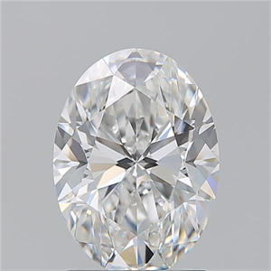 Picture of Natural Diamond 2.02 Carats, Oval with  Cut, F Color, VVS2 Clarity and Certified by GIA