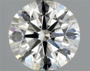 Picture of Natural Diamond 1.60 Carats, Round with Excellent Cut, H Color, SI1 Clarity and Certified by GIA