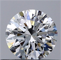 Diamante Natural 0.43 quilates, Redondo , Color F, claridad VVS1 y certificado GIA