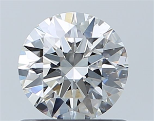 Picture of Natural Diamond 0.70 Carats, Round with Excellent Cut, G Color, VS2 Clarity and Certified by GIA