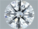 Diamante Natural 1.31 quilates, Redondo , Color D, claridad IF y certificado GIA