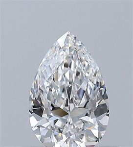 Foto Diamante Natural 0.40 quilates, De pera , Color F, claridad VS1 y certificado GIA de