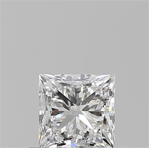 Foto Diamante Natural 0.51 quilates, Princesa , Color E, claridad VVS2 y certificado GIA de