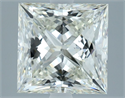 Natural Diamond 3.01 Carats, Princess with  Cut, I Color, VVS1 Clarity and Certified by IGI