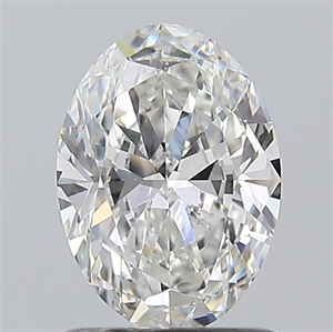 Picture of Natural Diamond 1.00 Carats, Oval with  Cut, F Color, VS1 Clarity and Certified by GIA