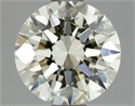 Diamante Natural 1.00 quilates, Redondo , Color K, claridad VVS2 y certificado GIA