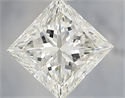 Diamante Natural 1.51 quilates, Princesa , Color H, claridad VVS1 y certificado IGI
