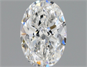 Natural Diamond 0.41 Carats, Oval with  Cut, E Color, VVS1 Clarity and Certified by GIA