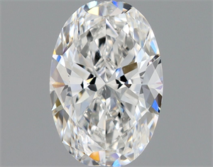 Picture of Natural Diamond 0.41 Carats, Oval with  Cut, E Color, VVS1 Clarity and Certified by GIA