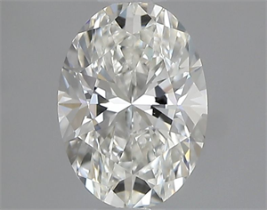 Picture of Natural Diamond 0.50 Carats, Oval with  Cut, H Color, VS1 Clarity and Certified by GIA