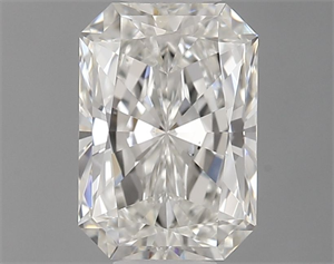 Picture of Natural Diamond 0.70 Carats, Radiant with  Cut, H Color, VS2 Clarity and Certified by GIA