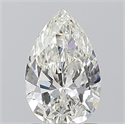 Natural Diamond 1.00 Carats, Pear with  Cut, H Color, SI2 Clarity and Certified by GIA