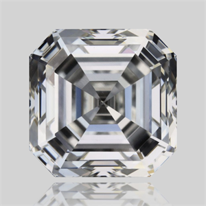 Foto Diamante Natural 1.04 quilates, Asscher , Color H, claridad VS1 y certificado GIA de
