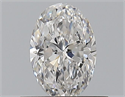 Diamante Natural 0.50 quilates, Ovalado , Color E, claridad VVS1 y certificado GIA