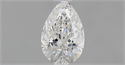 Natural Diamond 0.50 Carats, Pear with  Cut, F Color, VS1 Clarity and Certified by GIA
