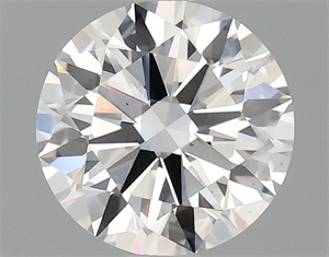 Picture of Lab Grown Diamond 1.00 Carats, Round with Excellent Cut, E Color, VS1 Clarity and Certified by IGI