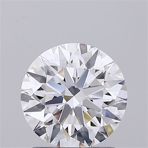 Picture of Lab Grown Diamond 1.50 Carats, Round with Ideal Cut, D Color, VS1 Clarity and Certified by IGI