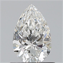 Natural Diamond 0.70 Carats, Pear with  Cut, F Color, IF Clarity and Certified by GIA
