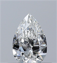 Diamante Natural 0.32 quilates, De pera , Color G, claridad VVS2 y certificado GIA