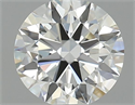 Natural Diamond 0.70 Carats, Round with Excellent Cut, J Color, VS1 Clarity and Certified by GIA