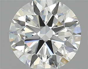 Picture of Natural Diamond 0.70 Carats, Round with Excellent Cut, J Color, VS1 Clarity and Certified by GIA