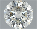 Natural Diamond 0.51 Carats, Round with Excellent Cut, K Color, SI2 Clarity and Certified by IGI