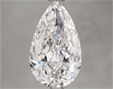 Natural Diamond 2.01 Carats, Pear with  Cut, G Color, VS1 Clarity and Certified by GIA