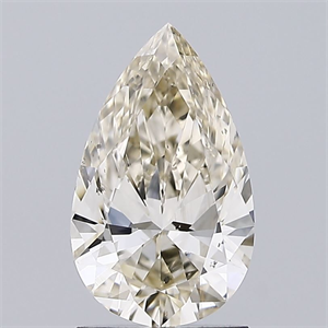 Picture of Natural Diamond 1.31 Carats, Pear with  Cut, M Color, SI1 Clarity and Certified by GIA