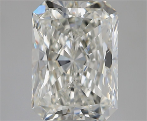 Picture of Natural Diamond 2.02 Carats, Radiant with  Cut, H Color, VVS2 Clarity and Certified by GIA