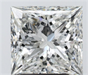 Diamante Natural 3.01 quilates, Princesa , Color H, claridad VS1 y certificado IGI