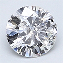 0,25 quilates, diamante redondo D color SI2 claridad certificado por EGL / EGS